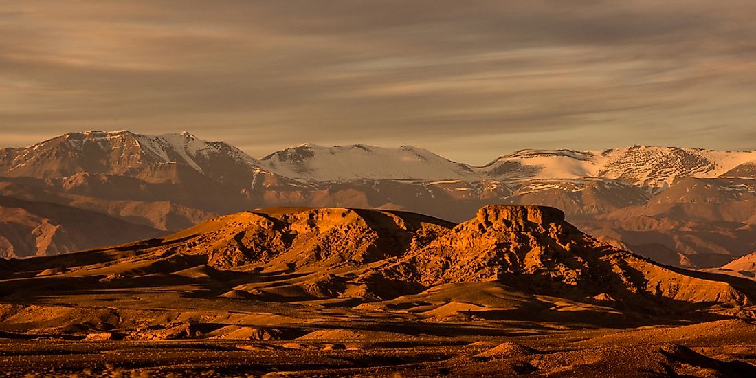 The Tallest Mountains In Algeria - WorldAtlas.com