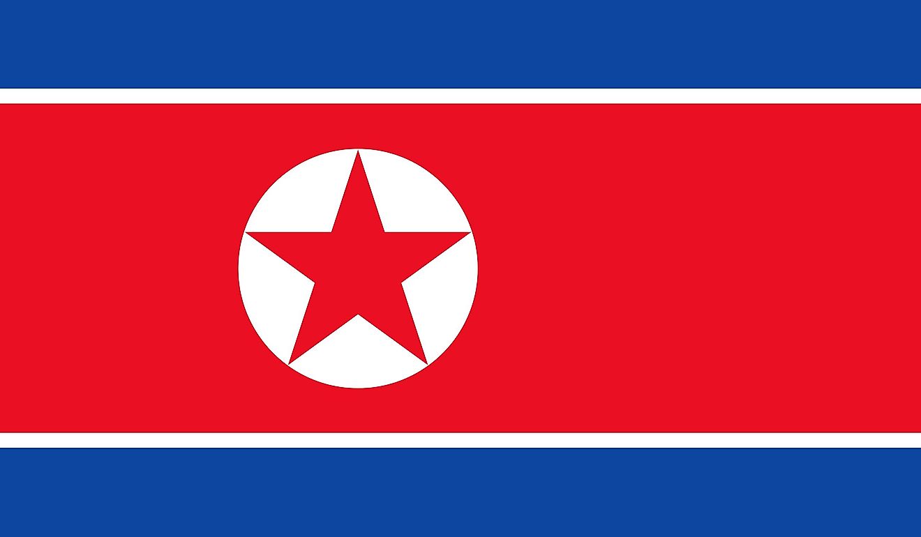 What Do The Colors And Symbols Of The Flag Of North Korea Mean 