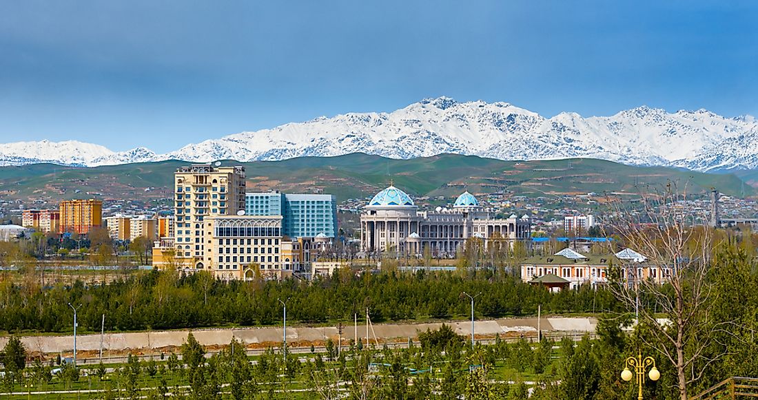 What Is The Capital Of Tajikistan? - WorldAtlas.com