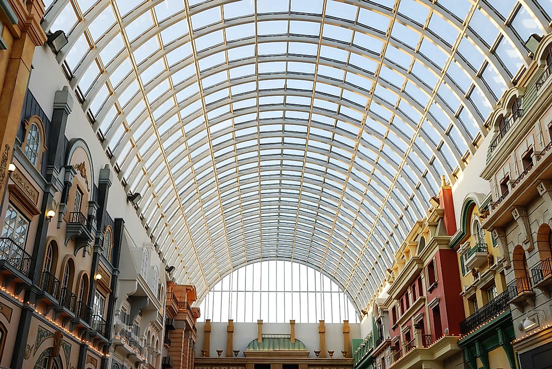 The Largest Enclosed Shopping Malls In Canada Worldatlas Com