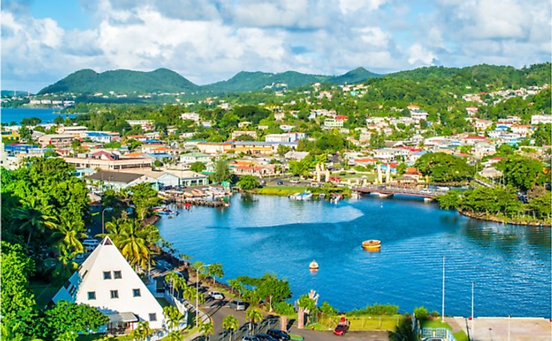 What Are The Major Natural Resources Of Saint Lucia? - WorldAtlas.com