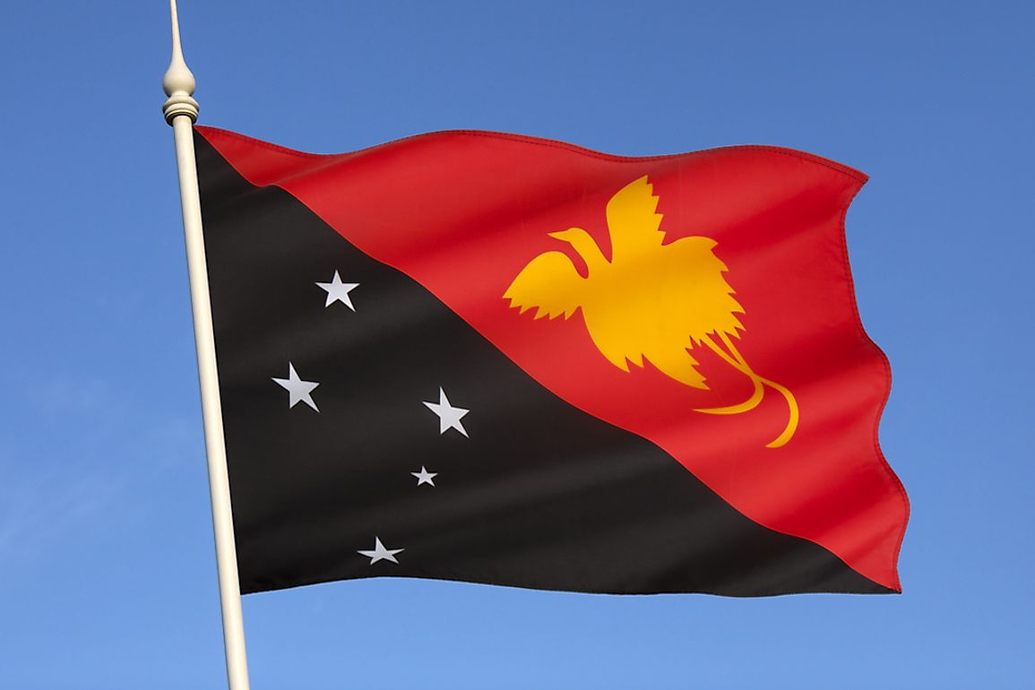 What Do The Colors And Symbols Of The Flag Of Papua New Guinea Mean