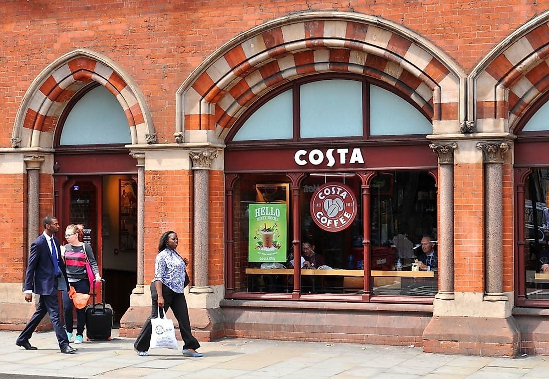 Biggest Coffee Shop Chains Uk