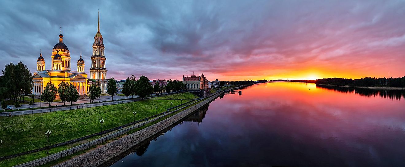 The Volga River - WorldAtlas