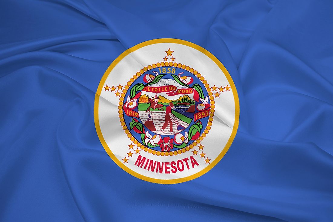 Minnesota State Flag - WorldAtlas