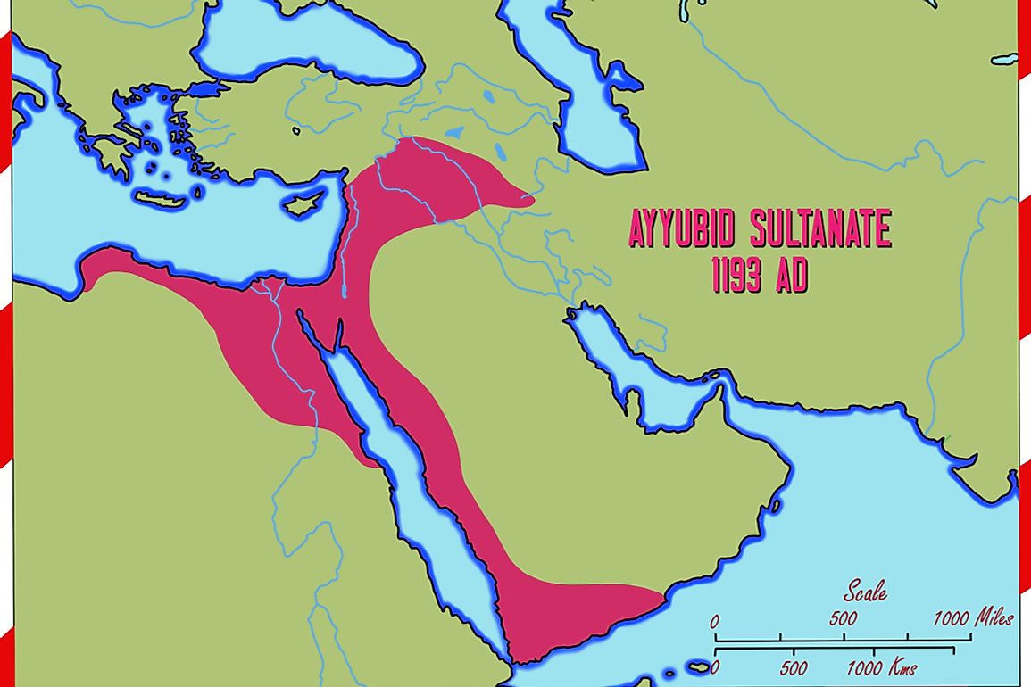 Major Muslim Empires During The Middle Ages Worldatlas 