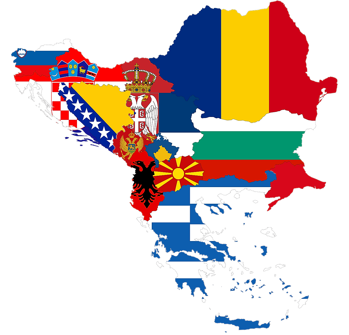 Maps Of The Balkan Region Flags Maps Economy Geograph - vrogue.co