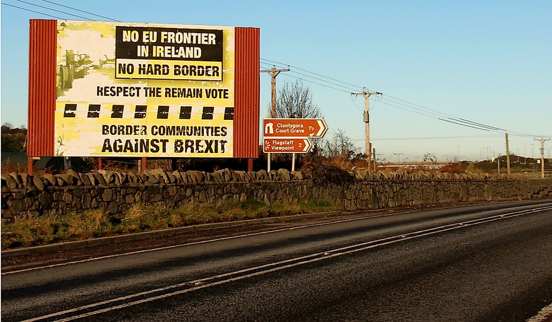 What Countries Border Ireland? - WorldAtlas