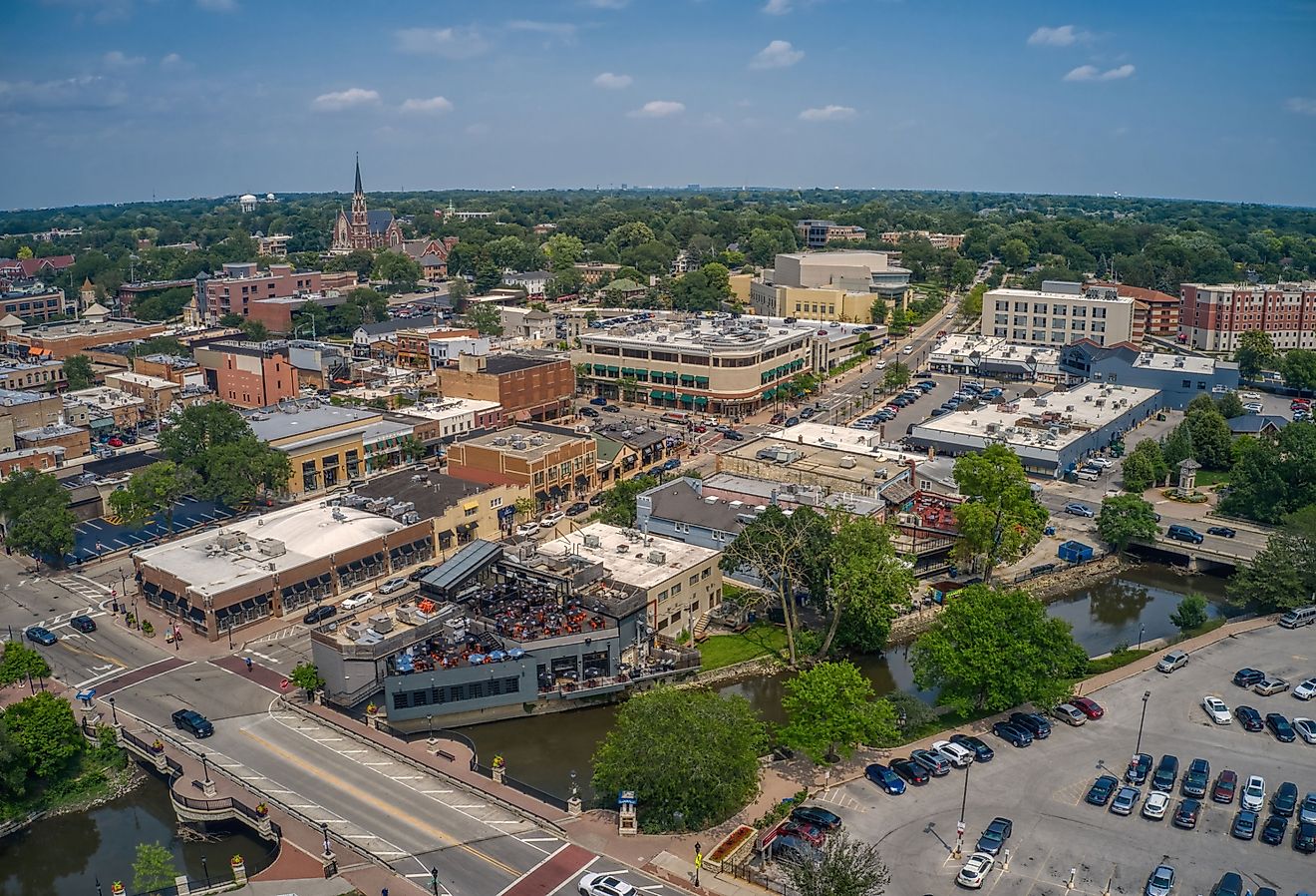 Naperville, Illinois WorldAtlas