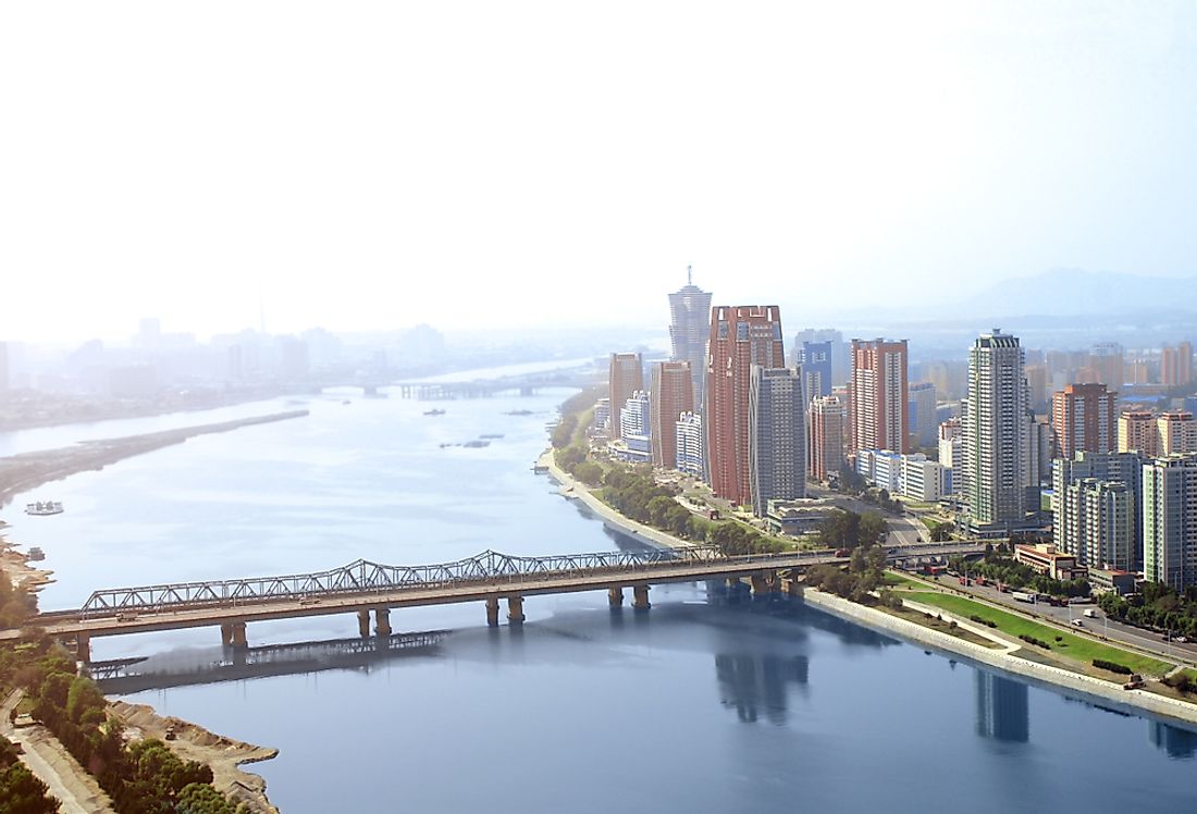 Major Rivers Of North Korea WorldAtlas   Shutterstock 1109865665 