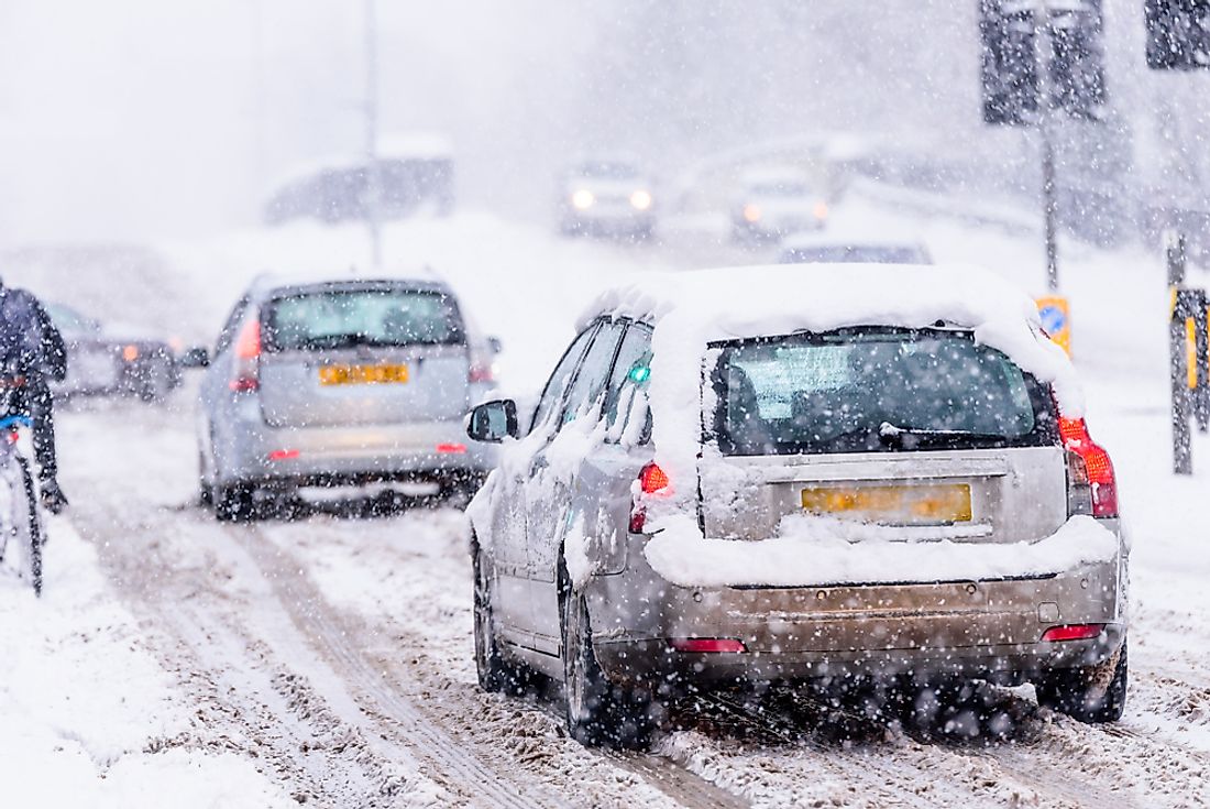 Does It Snow In England? WorldAtlas