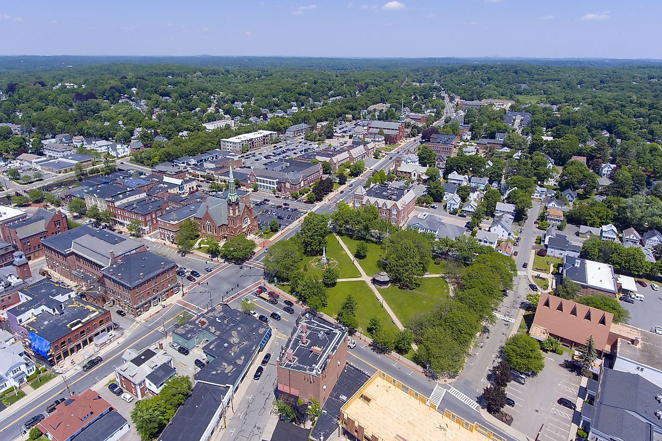 Natick, Massachusetts - WorldAtlas