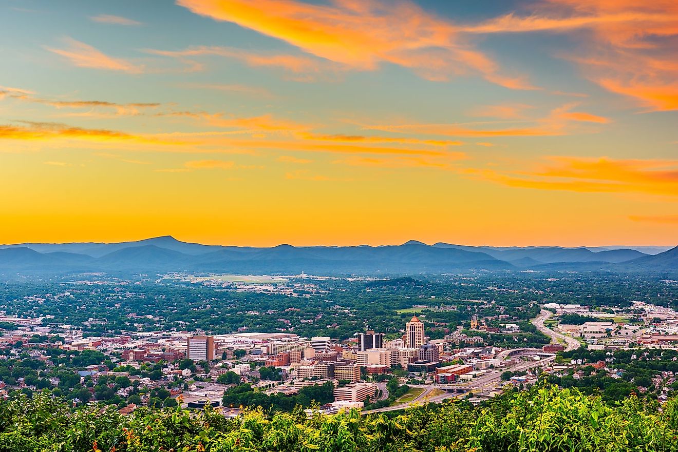 Roanoke, Virginia - WorldAtlas