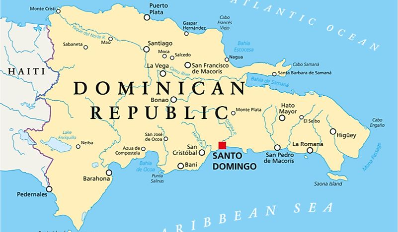 Which Countries Border The Dominican Republic Worldatlas
