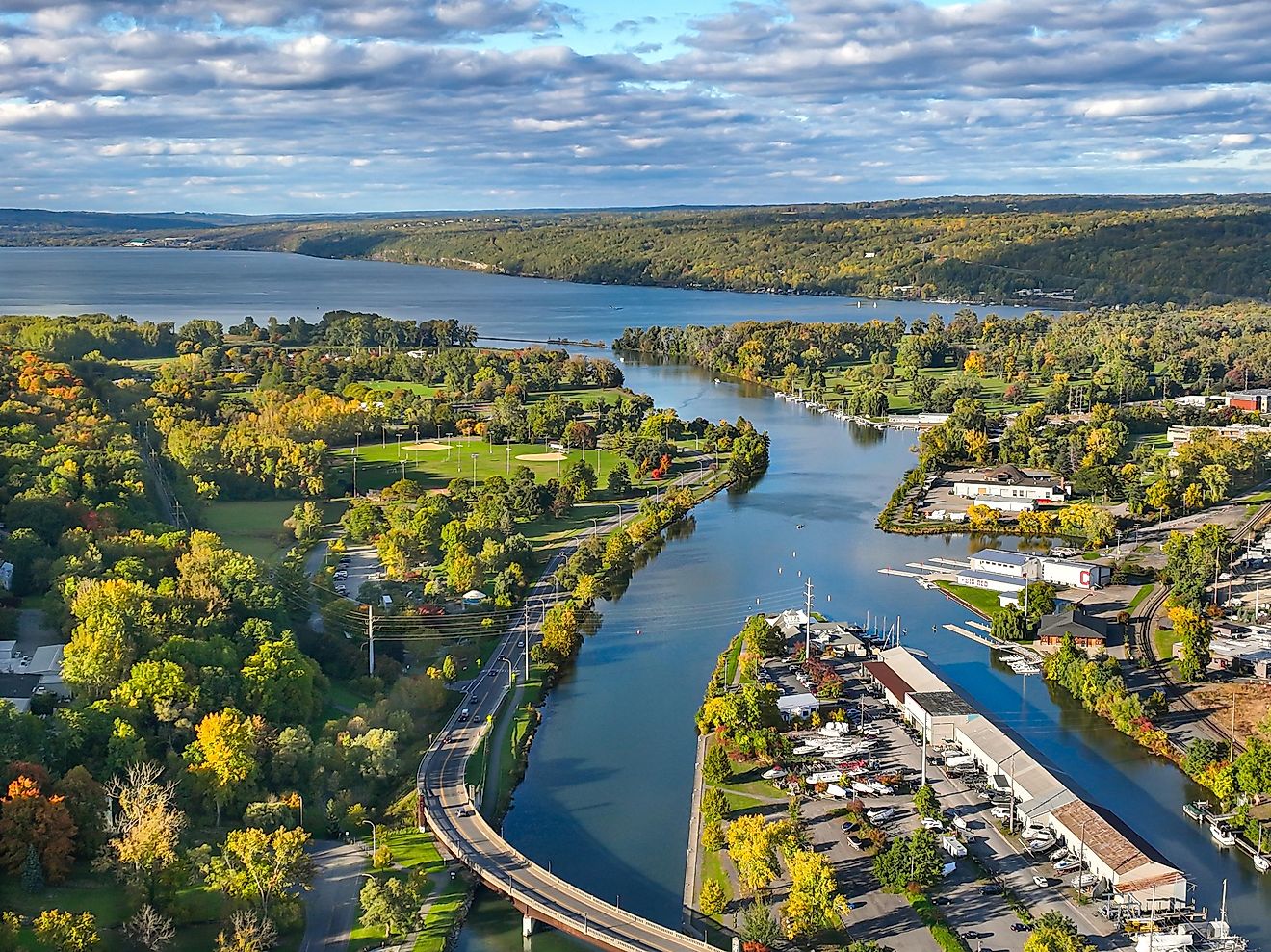 10 Adorable Small Towns In New York - WorldAtlas