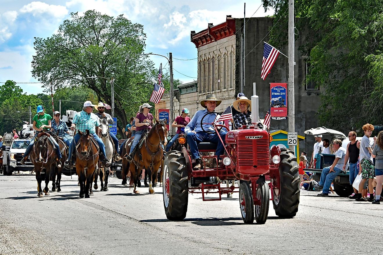 These Towns in Kansas Come Alive in Spring - WorldAtlas