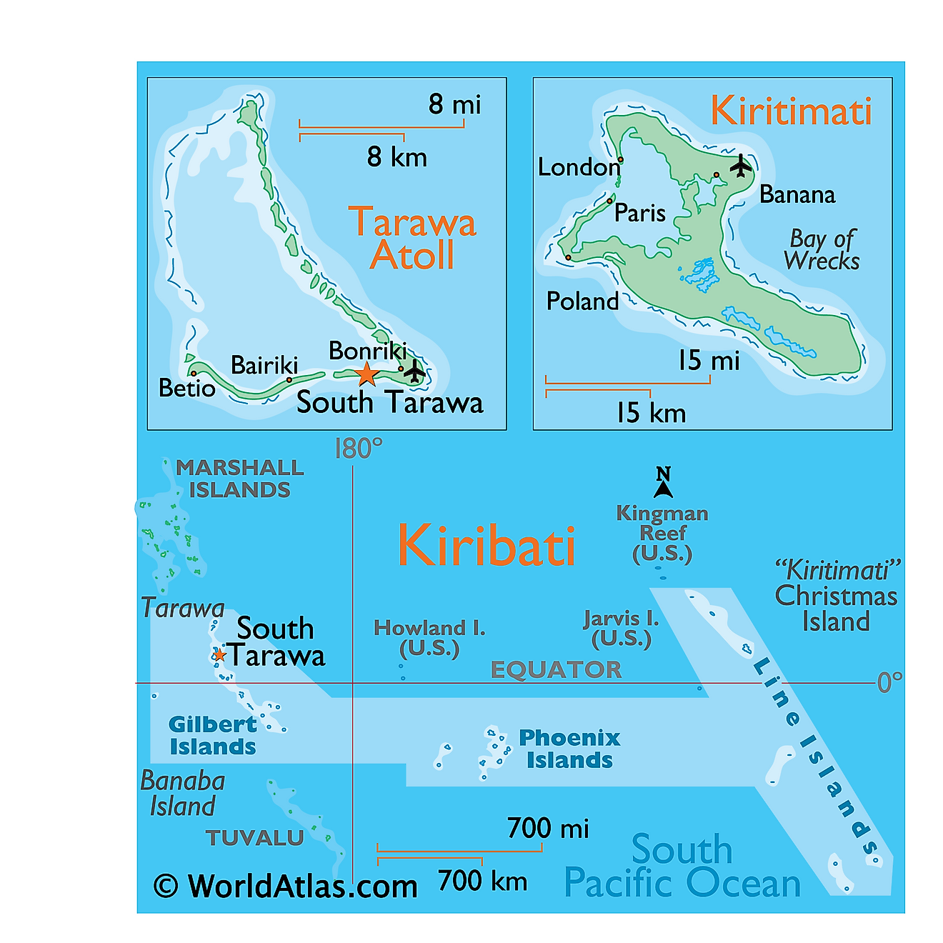 Kiribati Maps & Facts World Atlas