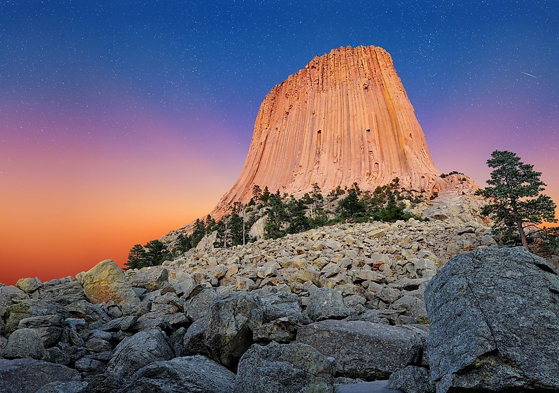 Devils Tower - Unique Places in North America - WorldAtlas