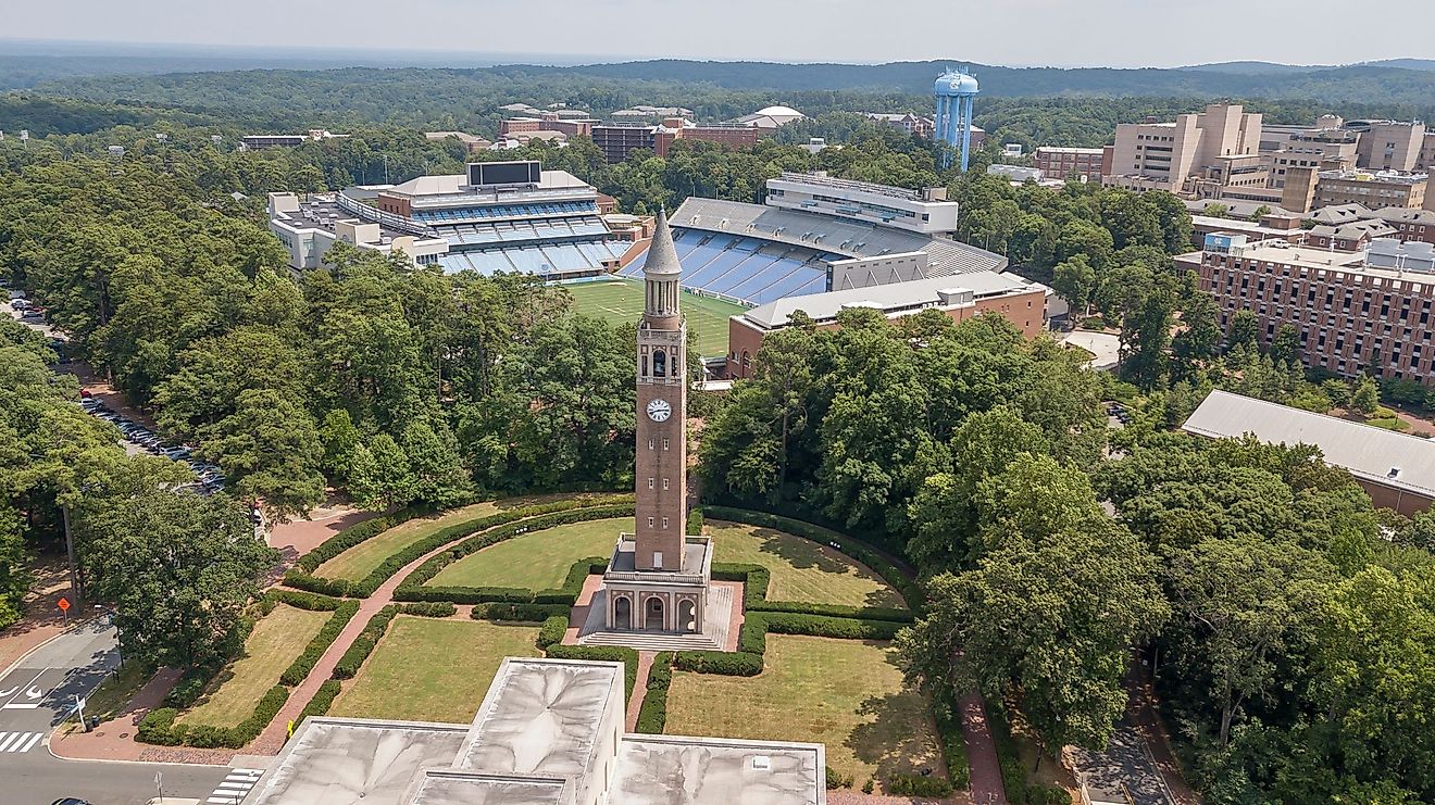 Chapel Hill, North Carolina WorldAtlas