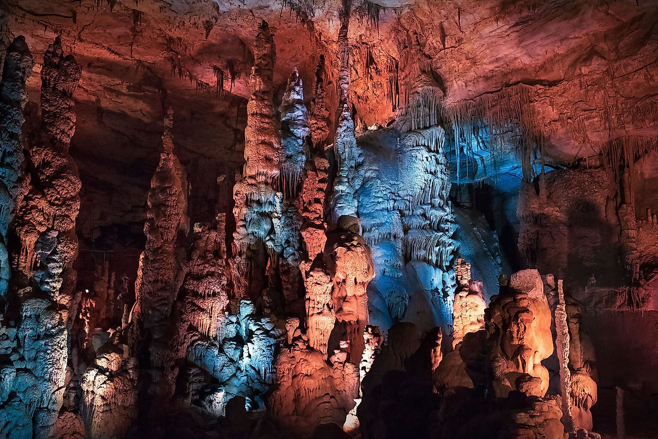 Cathedral Caverns, Alabama - WorldAtlas