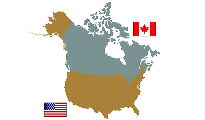 Is Canada Bigger Than The United States Worldatlas 9911
