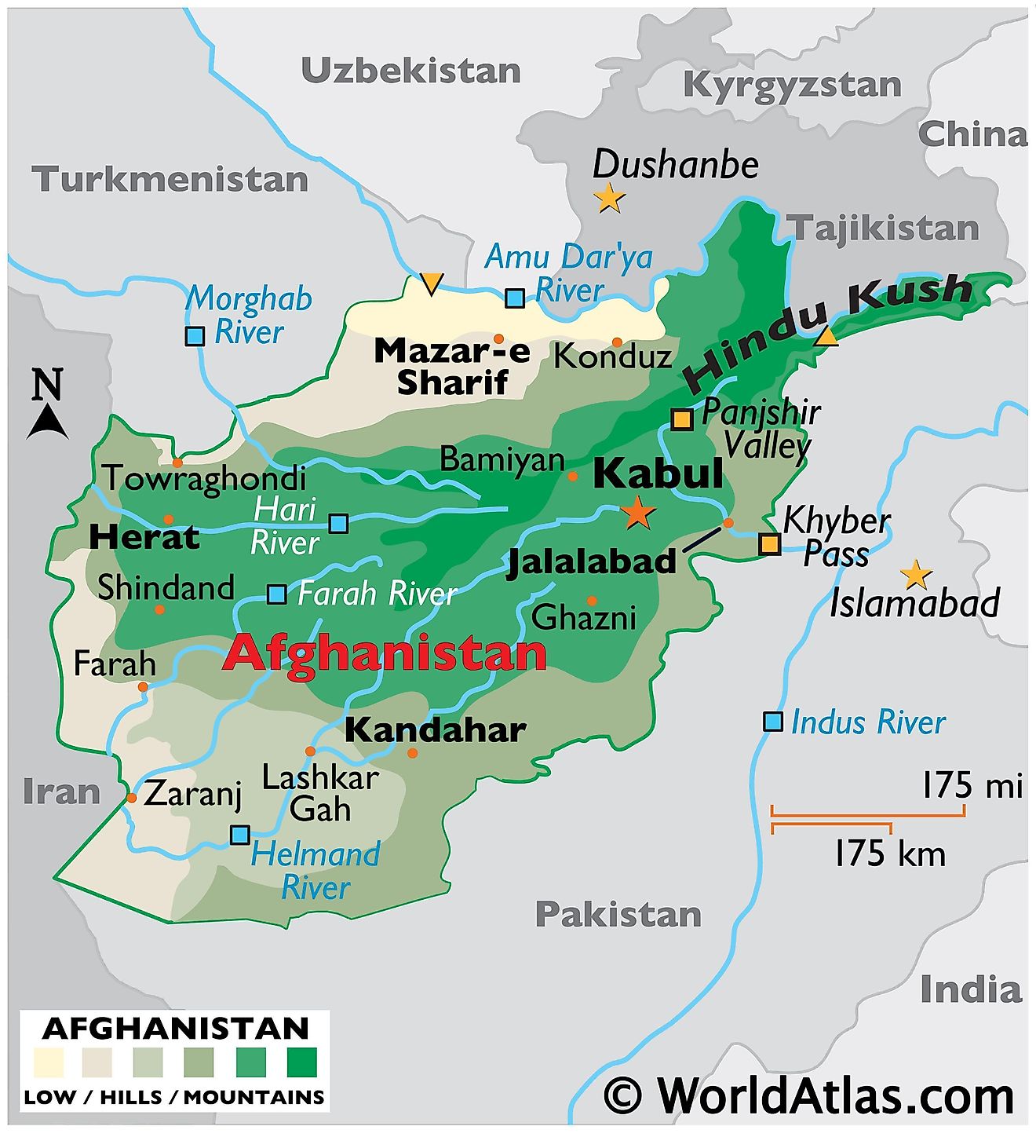 Afghanistan Maps & Facts - World Atlas