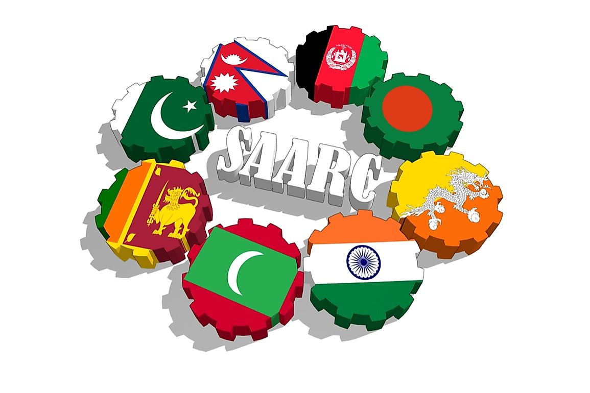 Which Countries Are Members Of SAARC WorldAtlas