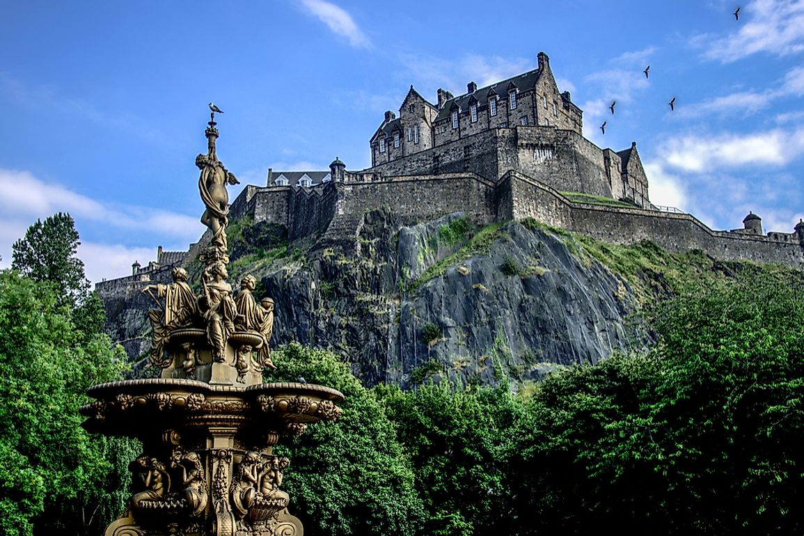 5.Эдинбургский замок
