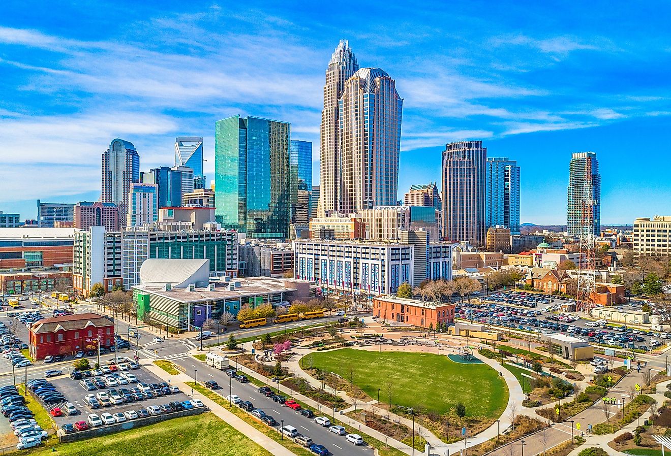 Discover The Largest Cities In North Carolina - WorldAtlas