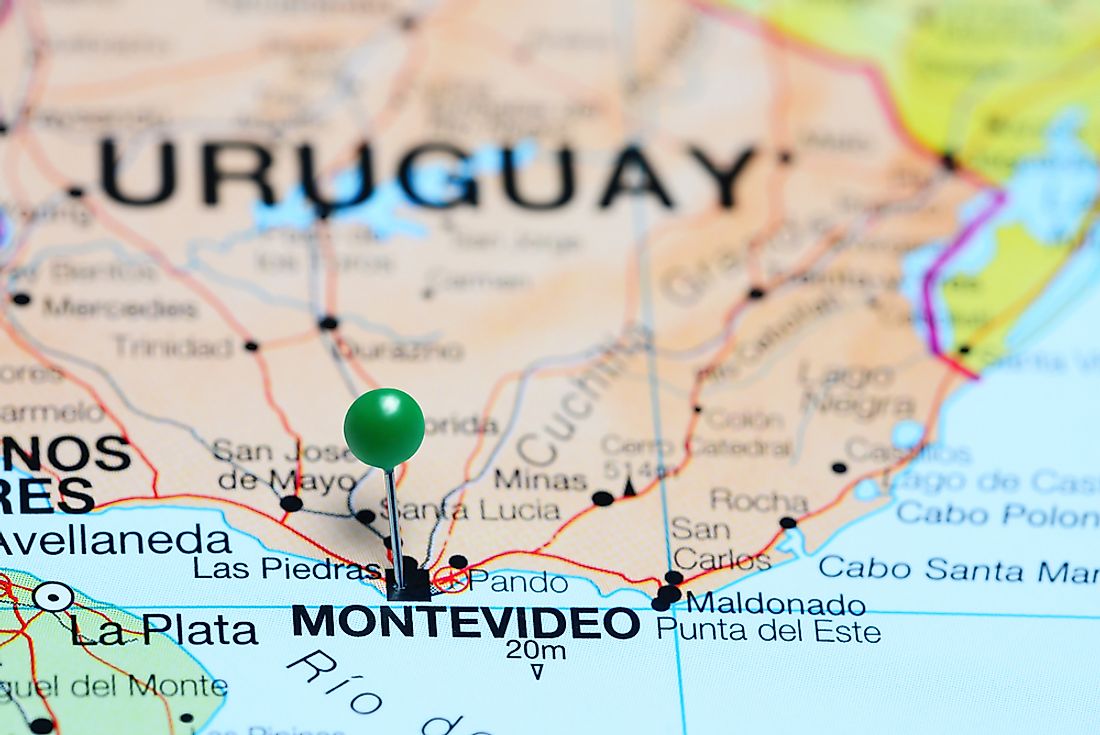 Which Countries Border Uruguay WorldAtlas   Shutterstock 463740215 