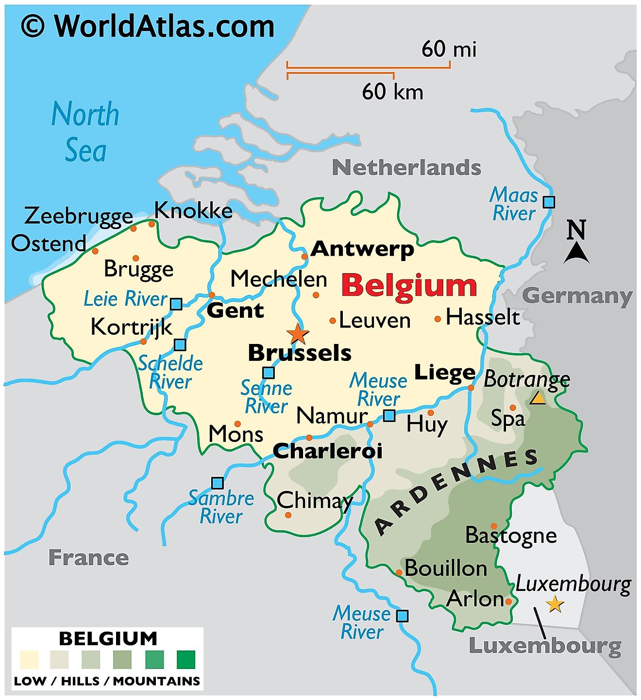 map of belgium in europe        <h3 class=
