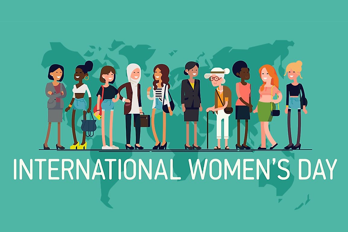 When is International Women's Day? WorldAtlas