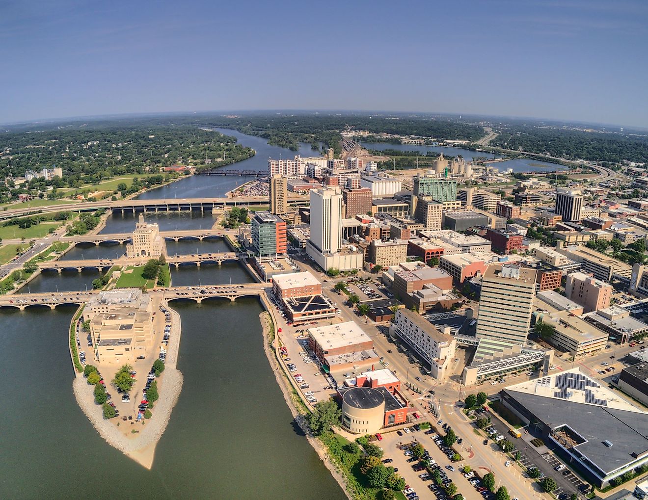 Cedar Rapids, Iowa - WorldAtlas