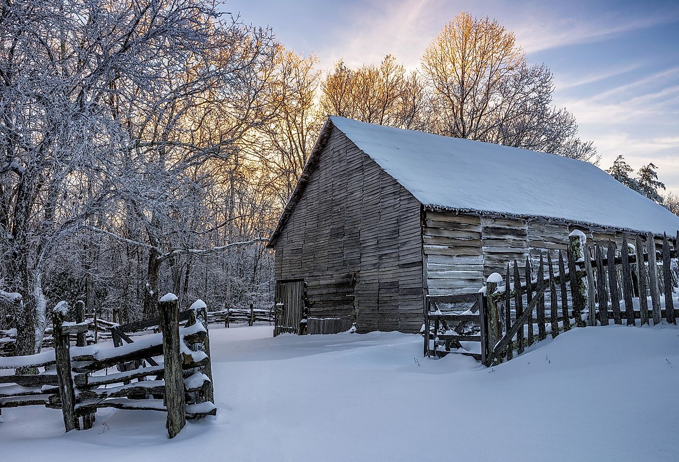 These Towns in Kentucky Come Alive in Winter WorldAtlas