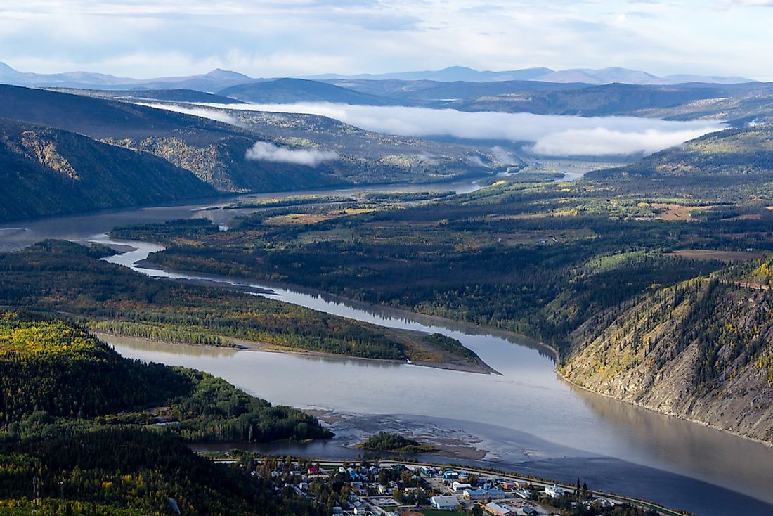 Where Does The Yukon River Begin And End Worldatlas