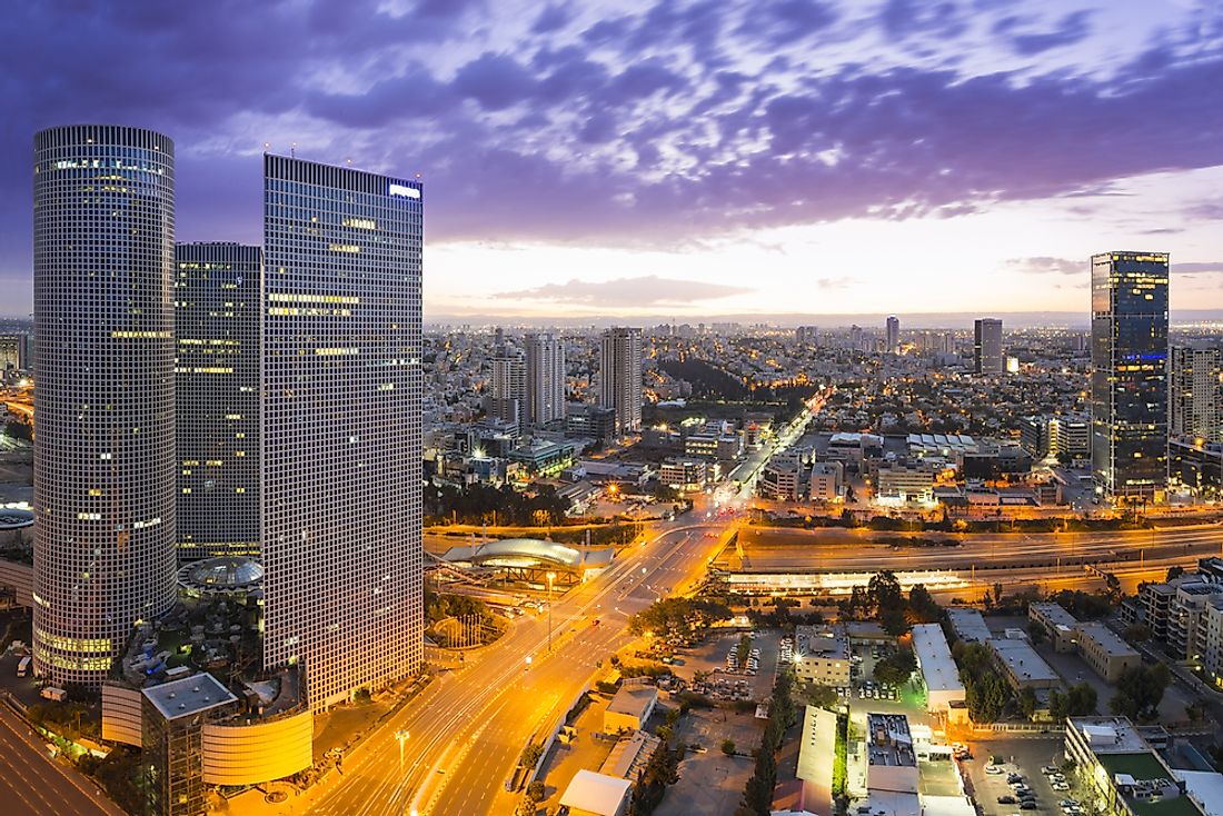 The Tallest Buildings In Israel - WorldAtlas