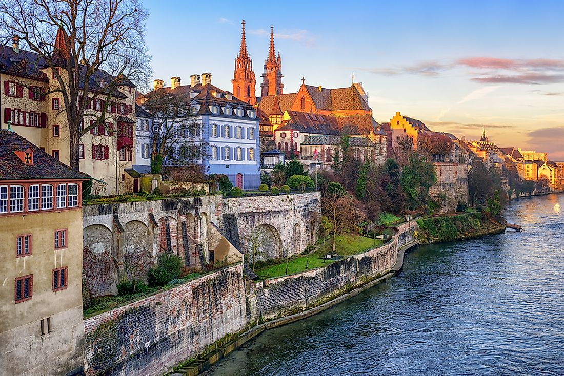 The Longest Rivers In Switzerland - WorldAtlas