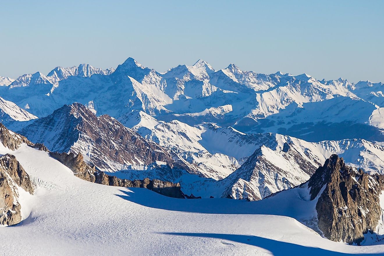 Alps Mountain Range WorldAtlas