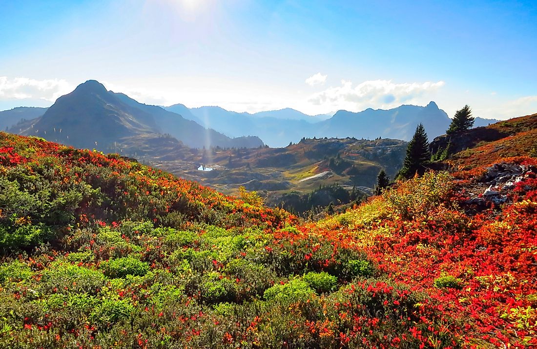 Where Is The Cascade Range Located WorldAtlas   Shutterstock 545682493 