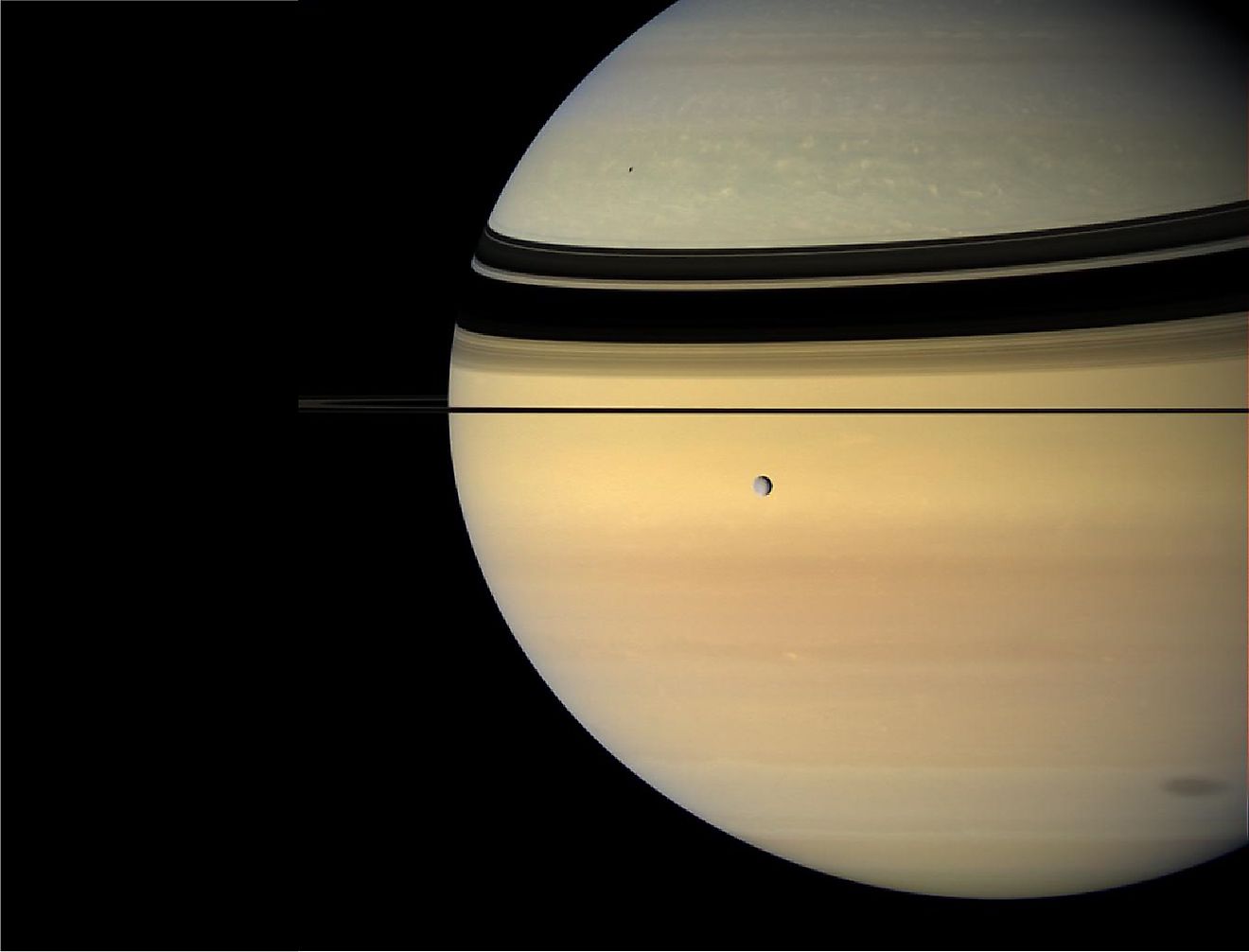 Снимки Сатурна аппаратом Кассини HD