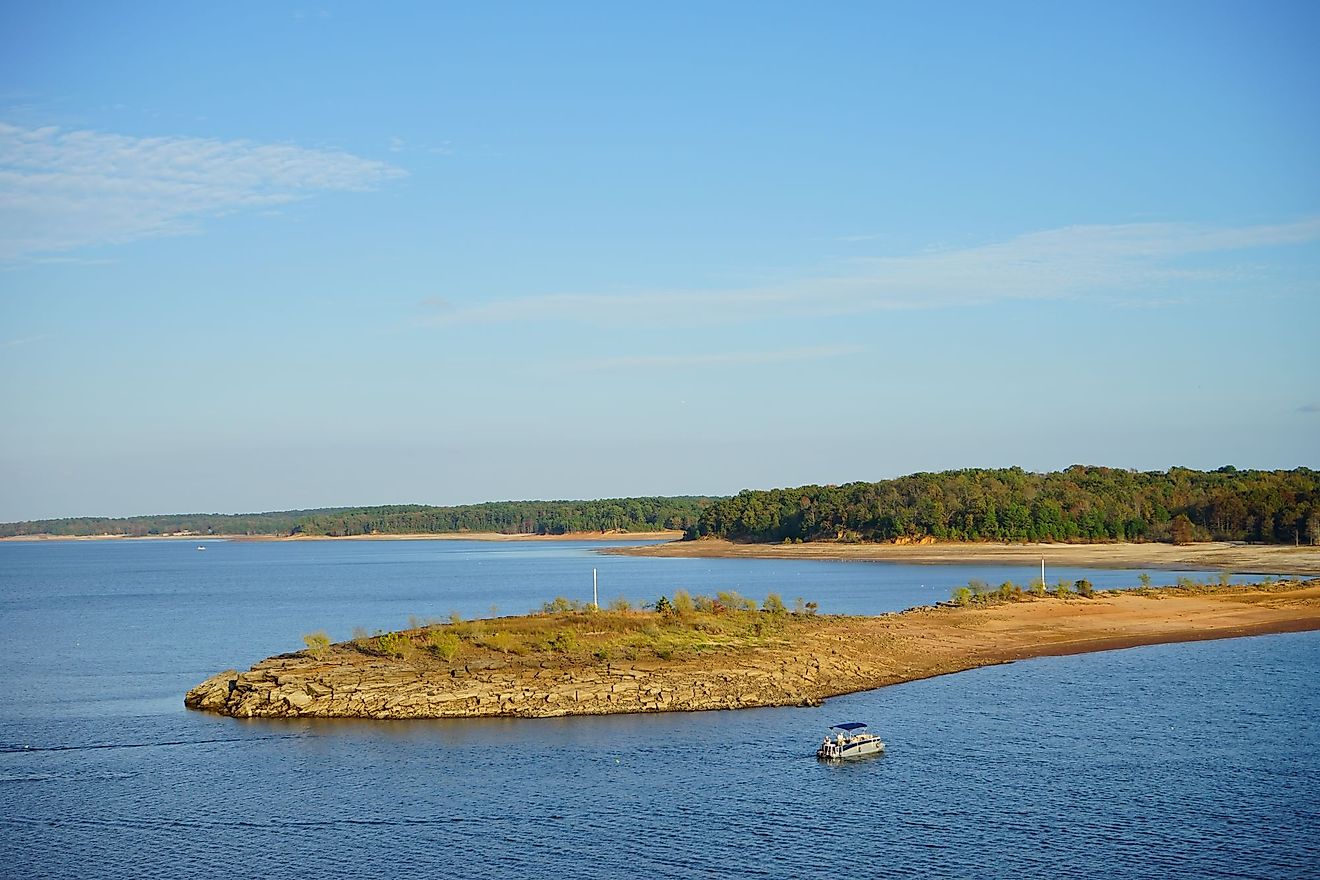 Sardis Lake, Mississippi - WorldAtlas