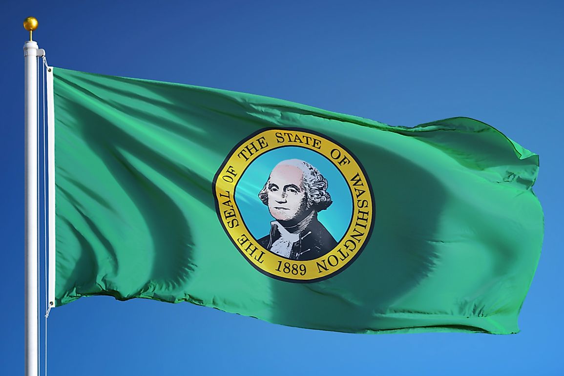 Washington State Flag WorldAtlas