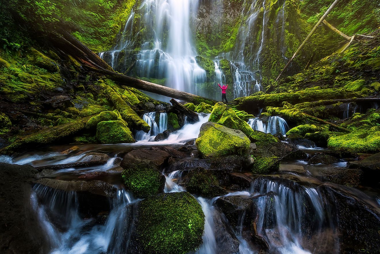 Proxy Falls, Oregon   WorldAtlas