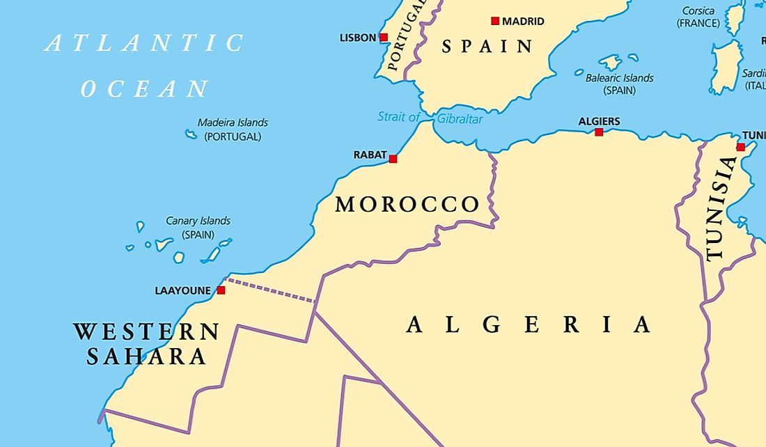Марокко на карте африки на русском языке фото