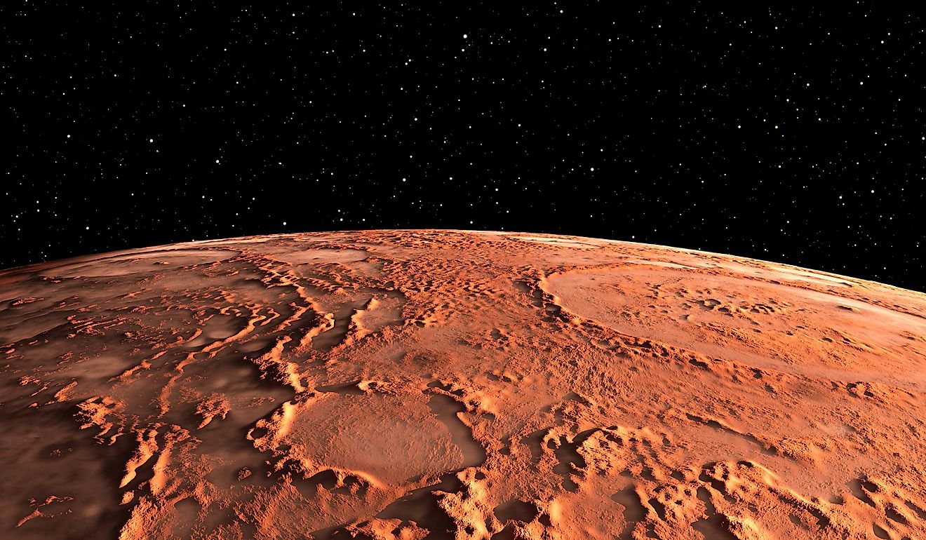 outer space mars