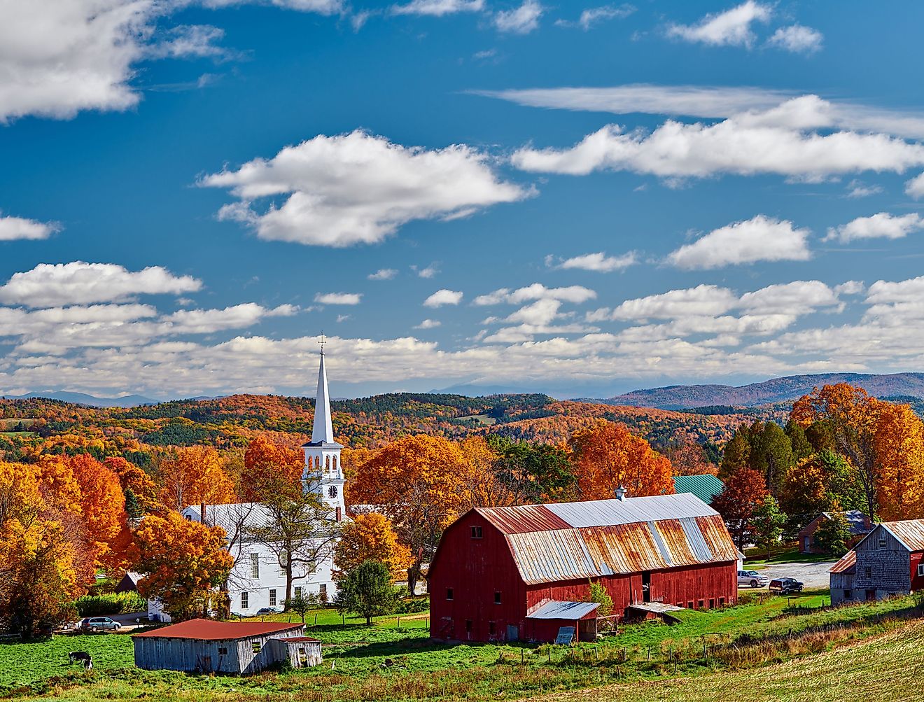 6 Small Towns in Vermont With Stunning Fall Colors - WorldAtlas