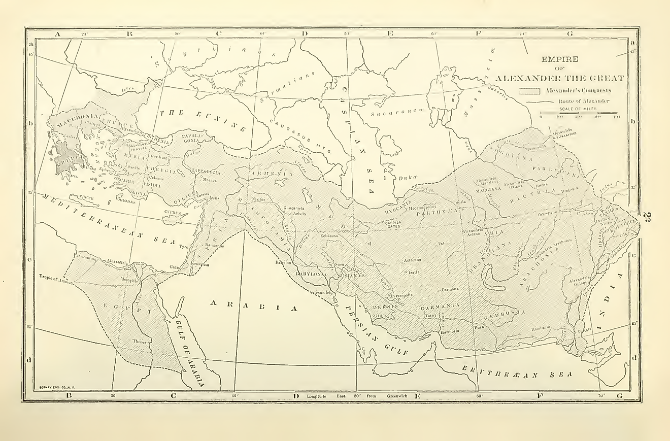 The War of Alexander's Successors - WorldAtlas