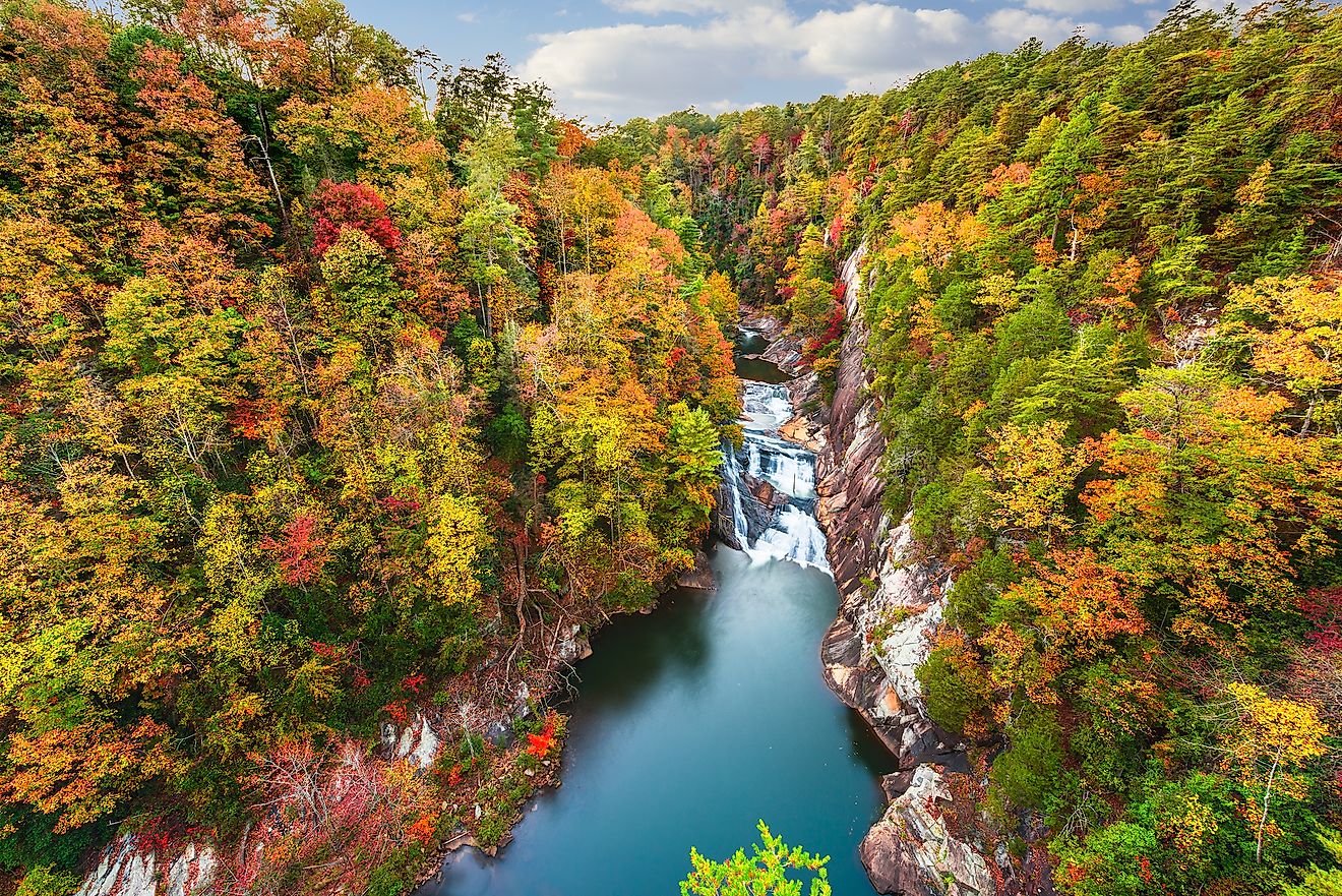 Tallulah Falls Georgia WorldAtlas   Shutterstock 1132249334 