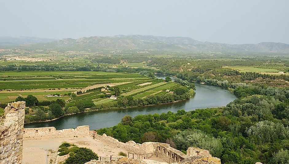 The Ebro River Of Spain WorldAtlas