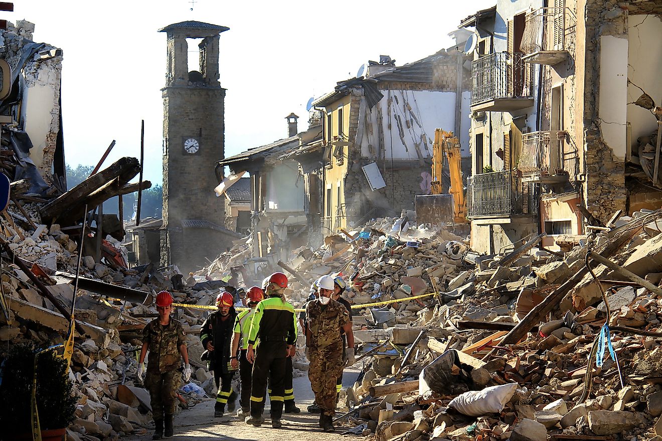 Effects Of Earthquakes WorldAtlas